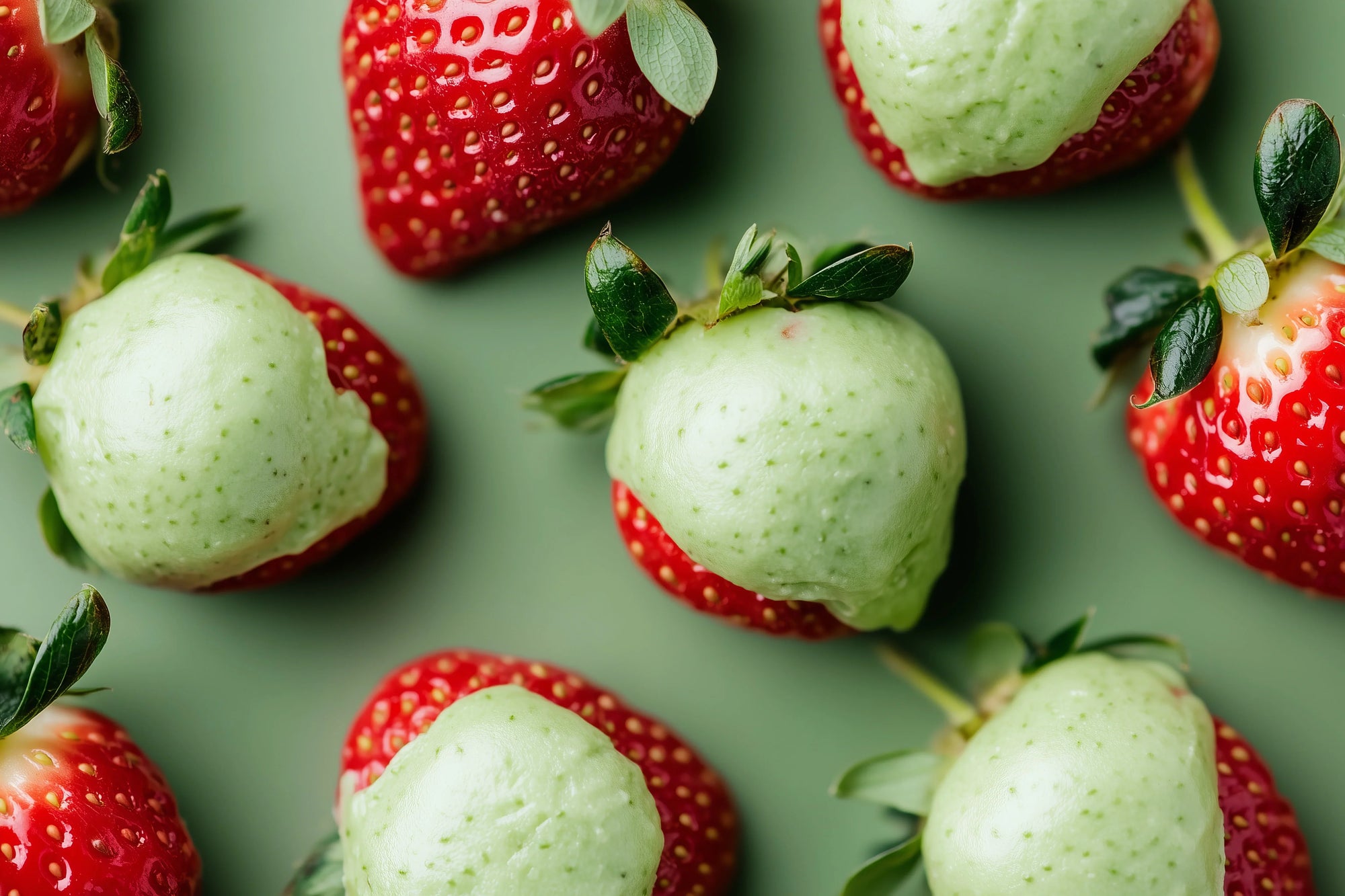 Try these viral matcha-covered strawberries