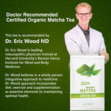 MATCHA DNA Certified Organic Matcha Green Tea Pure USDA Certified Organic Culinary Grade Matcha