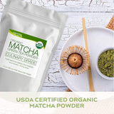 MATCHA DNA USDA Organic Matcha Green Tea Powder Culinary Grade Powdered Matcha - High in antioxidants